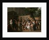 Entrance to the Jardin Turc by Louis-Léopold Boilly