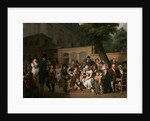 Entrance to the Jardin Turc by Louis-Léopold Boilly