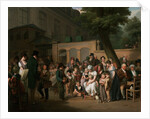 Entrance to the Jardin Turc by Louis-Léopold Boilly