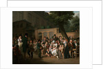 Entrance to the Jardin Turc by Louis-Léopold Boilly
