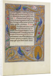Decorated Text Page by Anonymous