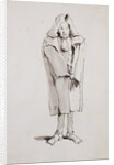 Caricature of a Man Wearing an Overcoat by Giovanni Battista Tiepolo