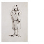 Caricature of a Man Wearing an Overcoat by Giovanni Battista Tiepolo
