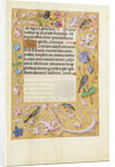 Decorated Text Page by Anonymous