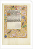 Decorated Text Page by Anonymous
