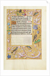Decorated Text Page by Anonymous