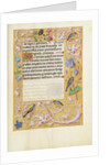 Decorated Text Page by Anonymous