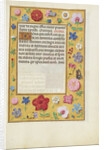 Decorated Text Page by Anonymous