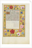 Decorated Text Page by Anonymous