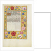 Decorated Text Page by Anonymous