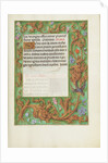 Decorated Text Page by Anonymous