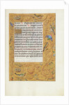 Decorated Text Page by Anonymous
