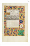 Decorated Text Page by Anonymous