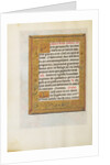 Decorated Text Page by Anonymous