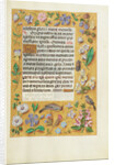 Decorated Text Page by Anonymous