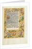 Decorated Text Page by Anonymous