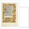 Decorated Text Page by Anonymous