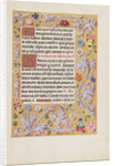 Decorated Text Page by Anonymous