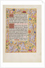 Decorated Text Page by Anonymous