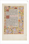 Decorated Text Page by Anonymous