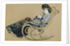 Young Woman in a Rocking Chair, study for the painting The Last Evening by Jacques Joseph Tissot