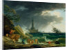 A Storm on a Mediterranean Coast by Claude-Joseph Vernet