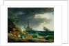 A Storm on a Mediterranean Coast by Claude-Joseph Vernet