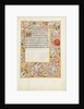 Decorated Text Page by Anonymous
