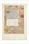 Decorated Text Page by Anonymous
