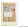 Decorated Text Page by Anonymous