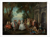 Dance before a Fountain by Nicolas Lancret