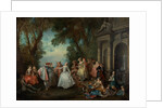 Dance before a Fountain by Nicolas Lancret