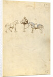 Two Horses by Fiore Furlan dei Liberi da Premariacco