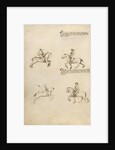 Equestrian Combat with Lance by Fiore Furlan dei Liberi da Premariacco