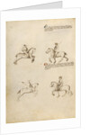 Equestrian Combat with Lance by Fiore Furlan dei Liberi da Premariacco
