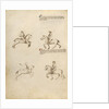 Equestrian Combat with Lance by Fiore Furlan dei Liberi da Premariacco