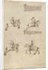 Equestrian Combat with Lance and Sword by Fiore Furlan dei Liberi da Premariacco