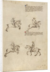 Equestrian Combat with Lance and Sword by Fiore Furlan dei Liberi da Premariacco