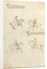 Equestrian Combat with Lance and Sword by Fiore Furlan dei Liberi da Premariacco