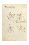 Equestrian Combat with Lance and Sword by Fiore Furlan dei Liberi da Premariacco