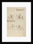 Equestrian Combat with Lance and Sword by Fiore Furlan dei Liberi da Premariacco