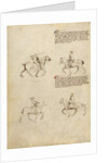 Equestrian Combat with Sword by Fiore Furlan dei Liberi da Premariacco