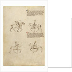Equestrian Combat with Sword by Fiore Furlan dei Liberi da Premariacco