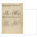 Equestrian Combat with Sword by Fiore Furlan dei Liberi da Premariacco
