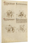 Equestrian Combat with Sword by Fiore Furlan dei Liberi da Premariacco