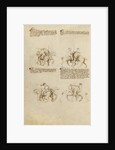 Equestrian Combat with Sword by Fiore Furlan dei Liberi da Premariacco