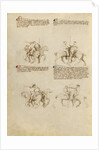 Equestrian Combat with Sword by Fiore Furlan dei Liberi da Premariacco