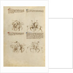 Equestrian Combat with Sword by Fiore Furlan dei Liberi da Premariacco