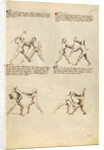 Combat with Pollaxe by Fiore Furlan dei Liberi da Premariacco