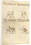 Combat with Sword by Fiore Furlan dei Liberi da Premariacco